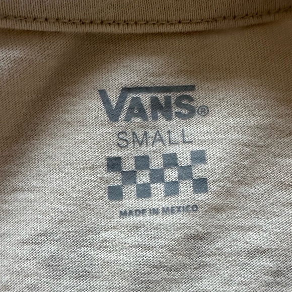 NWOT Vans Elevate Tan Long Sleeve T-Shirt - Picture 4 of 5